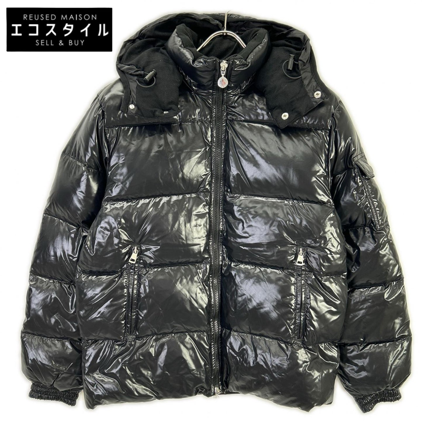 MONCLER モンクレール 41311 ブラック BAZILL/バジーレ フーデットダウンジャケット ジャケット