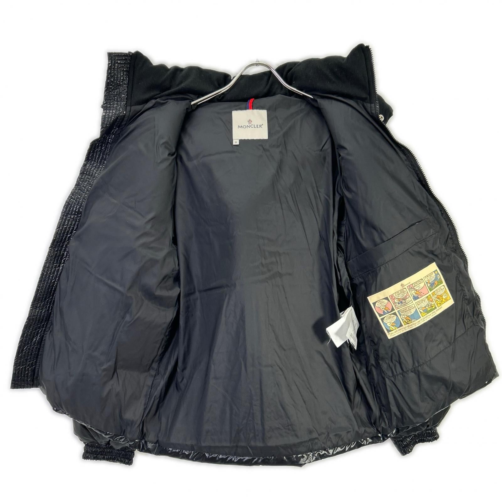 MONCLER モンクレール 41311 ブラック BAZILL/バジーレ フーデットダウンジャケット ジャケット