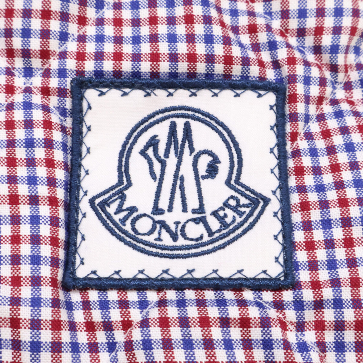 MONCLER モンクレール GAMME BLEU ガムブルー CAMICIA チェック 金ボタン ダウン入り 長袖シャツ トップス