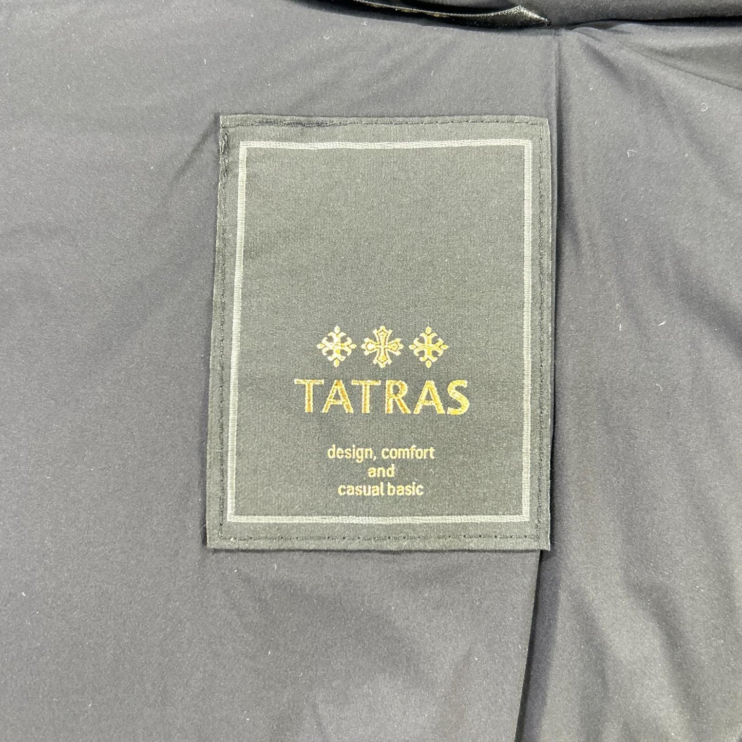 TATRAS タトラス MTA14A497 ブラック TUCANO/トゥカーノ フーデットダウンジャケット ジャケット