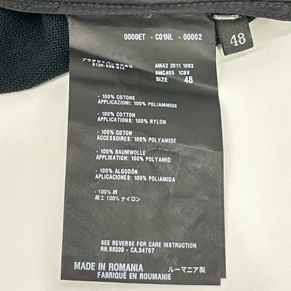 PRADA SPORT プラダスポーツ SMC405 11年製 ブラック ナイロン×コットン ニット切替トラックジャケット ジャケット