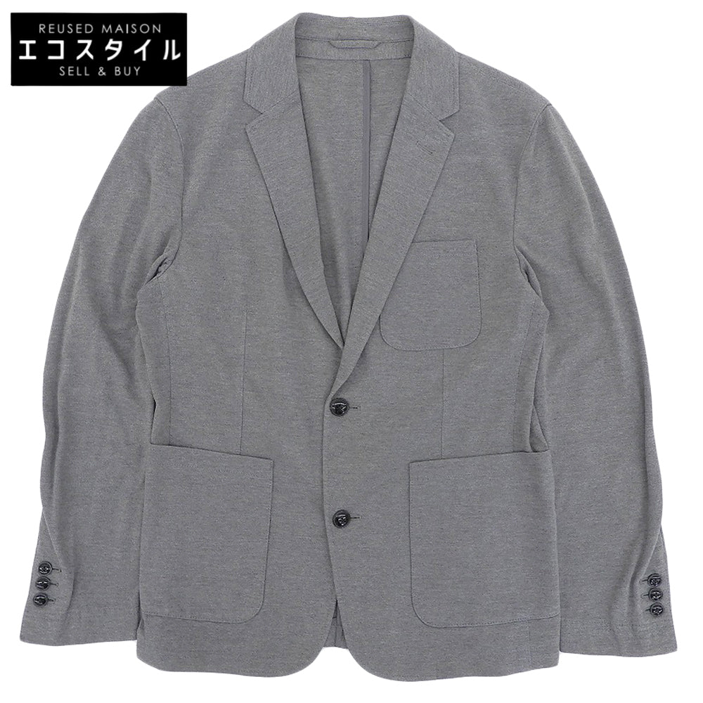 Burberry Black Label バーバリーブラックレーベル 2B テーラード ジャケット メンズ グレー M D1F62-772-06 ジャケット