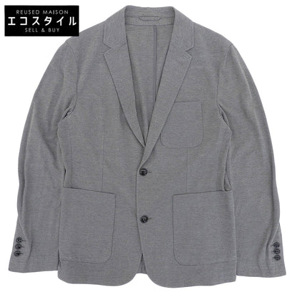 Burberry Black Label バーバリーブラックレーベル 2B テーラード ジャケット メンズ グレー M D1F62-772-06 ジャケット