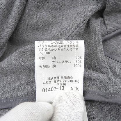 Burberry Black Label バーバリーブラックレーベル 2B テーラード ジャケット メンズ グレー M D1F62-772-06 ジャケット