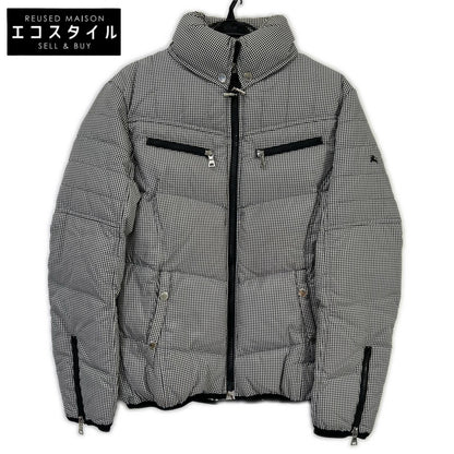 Burberry Black Label バーバリーブラックレーベル BMP81-135-04 ブラック×ホワイト ギンガムチェックダウンジャケット ジャケット