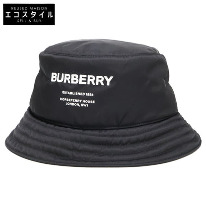BURBERRY バーバリー 【新品同様】8044081/71E PADDED NYLON BUCKET HAT ロゴプリント ナイロン バケットハット 帽子