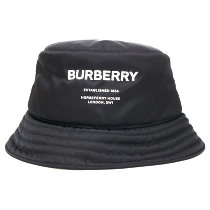 BURBERRY バーバリー 【新品同様】8044081/71E PADDED NYLON BUCKET HAT ロゴプリント ナイロン バケットハット 帽子
