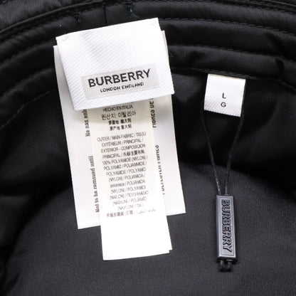 BURBERRY バーバリー 【新品同様】8044081/71E PADDED NYLON BUCKET HAT ロゴプリント ナイロン バケットハット 帽子