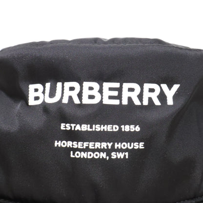BURBERRY バーバリー 【新品同様】8044081/71E PADDED NYLON BUCKET HAT ロゴプリント ナイロン バケットハット 帽子
