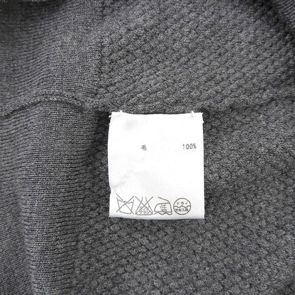 Brioni ブリオーニ シェルボタン ウールニット ポロシャツ トップス メンズ グレー 50 トップス