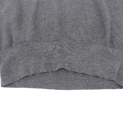 Brioni ブリオーニ シェルボタン ウールニット ポロシャツ トップス メンズ グレー 50 トップス