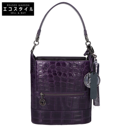 BEAUGRAND ボーグラン 【新品同様】4783 クロコダイル 2WAY ハンドバッグ