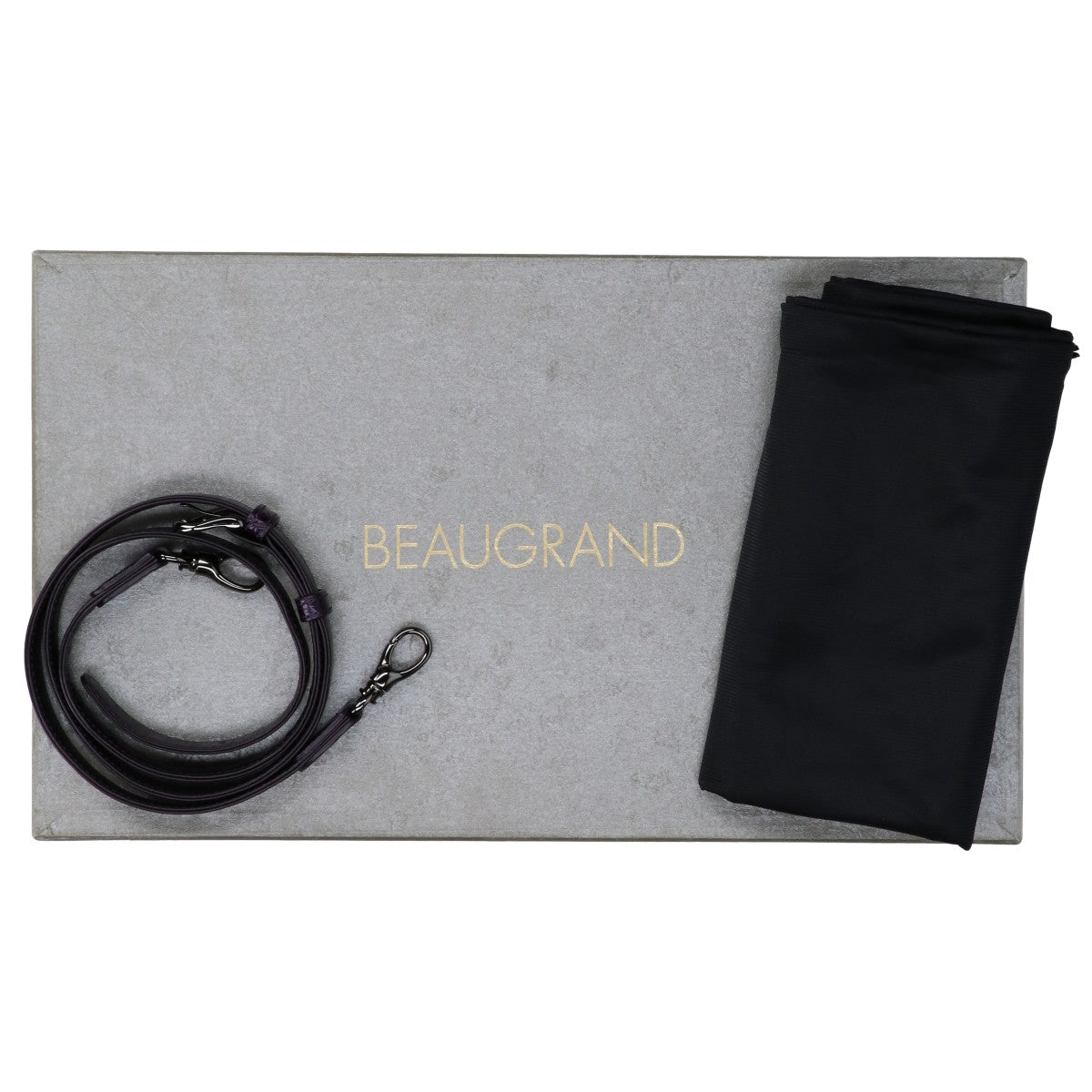 BEAUGRAND ボーグラン 【新品同様】4783 クロコダイル 2WAY ハンドバッグ