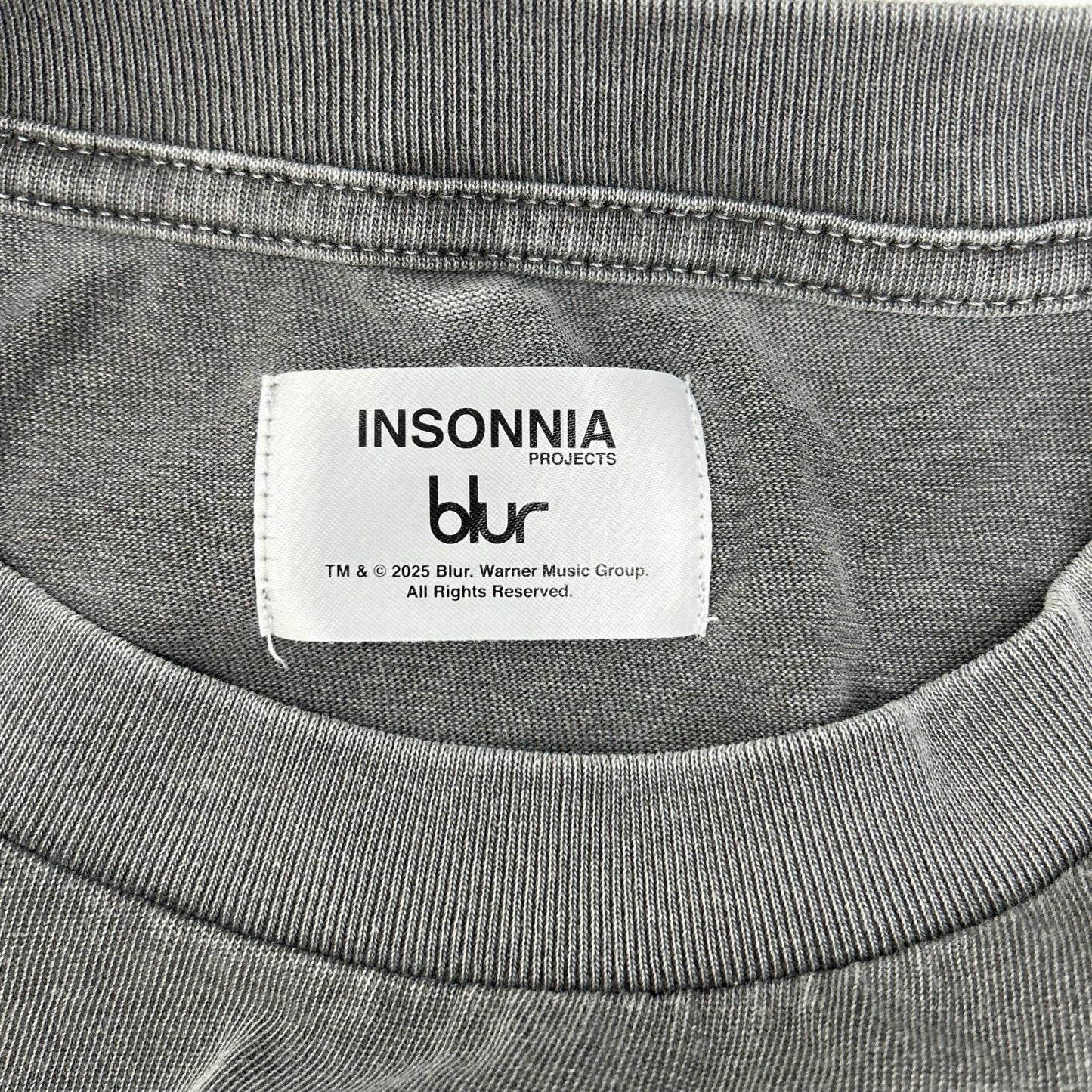 insonnia インソニア 【EDIFICE別注】IP-BL-003 ブラック blur PARKLIFE プリントTシャツ トップス
