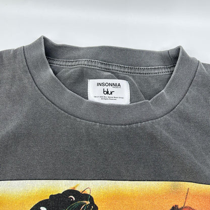 insonnia インソニア 【EDIFICE別注】IP-BL-003 ブラック blur PARKLIFE プリントTシャツ トップス