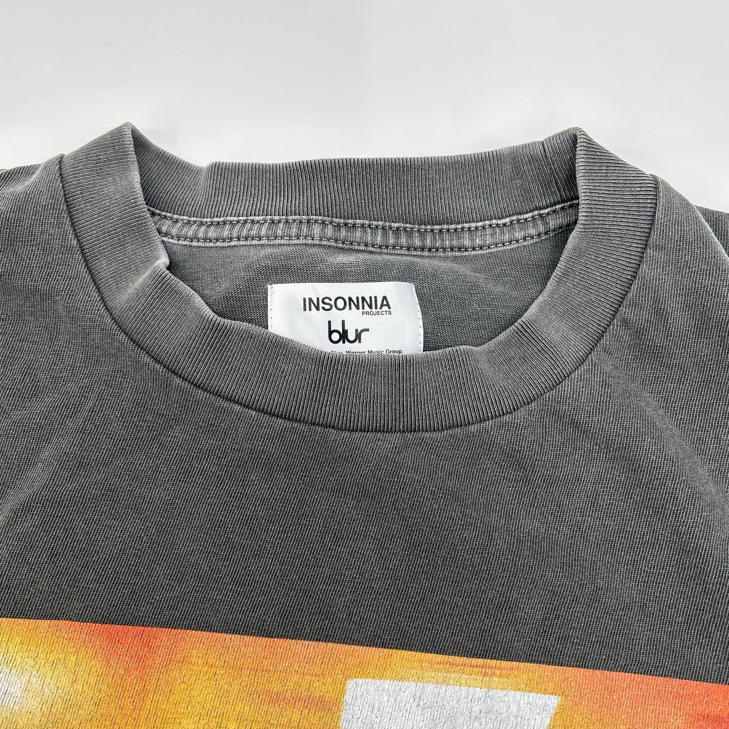 insonnia インソニア 【EDIFICE別注】IP-BL-002 ブラック blur LAW プリントTシャツ トップス