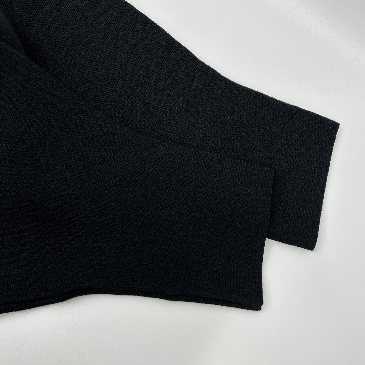 Chaos カオス CH206532ER Black Cotton Épicerie Cardigan Top