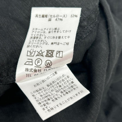 TICCA ティッカ 0213407301 リネン混 長袖シャツ ワンピース