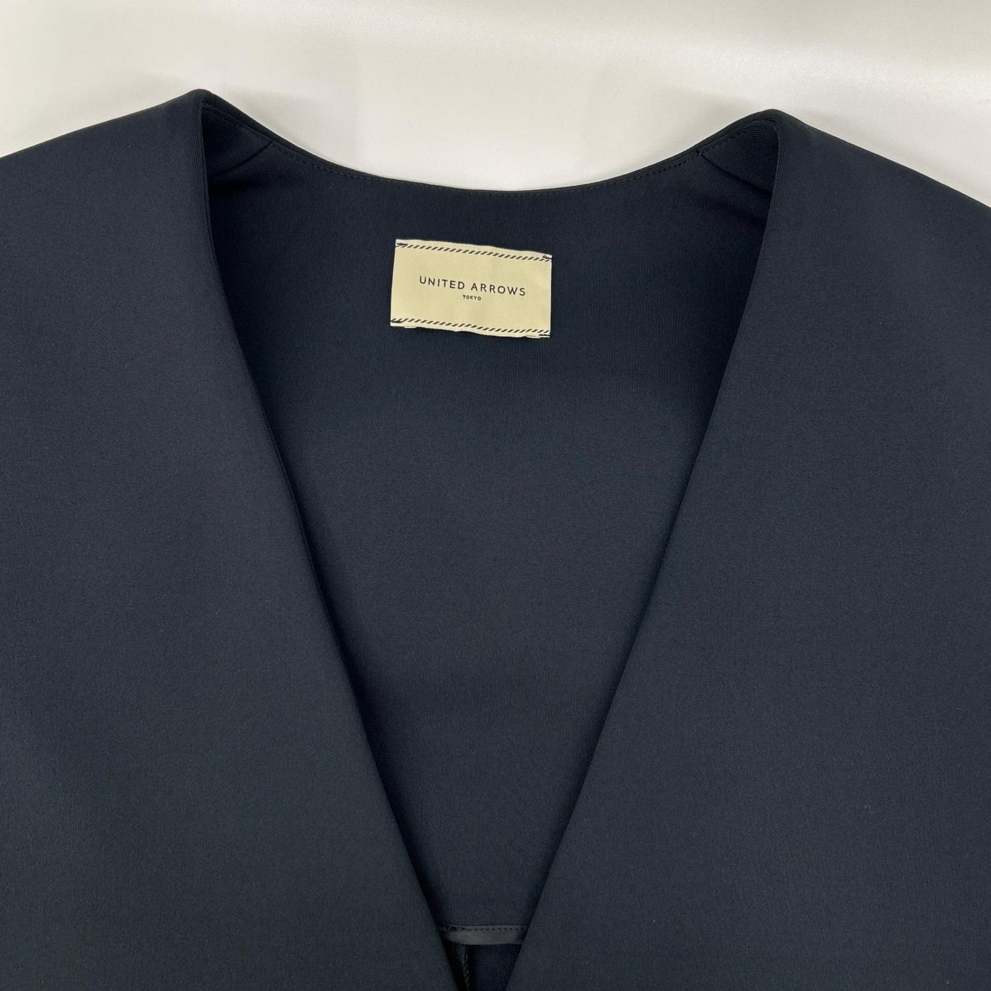 UNITED ARROWS ユナイテッドアローズ 1526-199-3688 ネイビー ノースリーブワンピース ワンピース