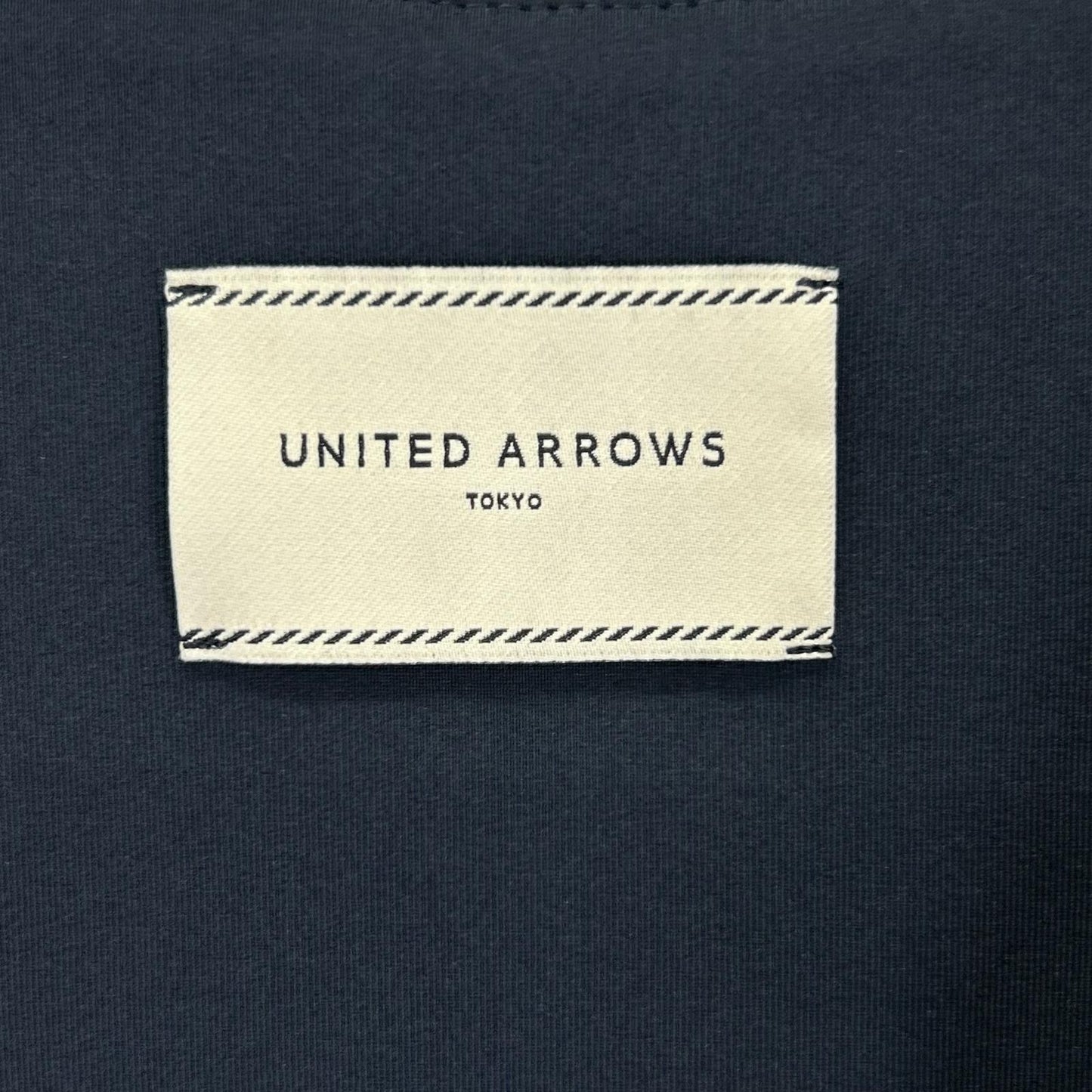 UNITED ARROWS ユナイテッドアローズ 1526-199-3688 ネイビー ノースリーブワンピース ワンピース