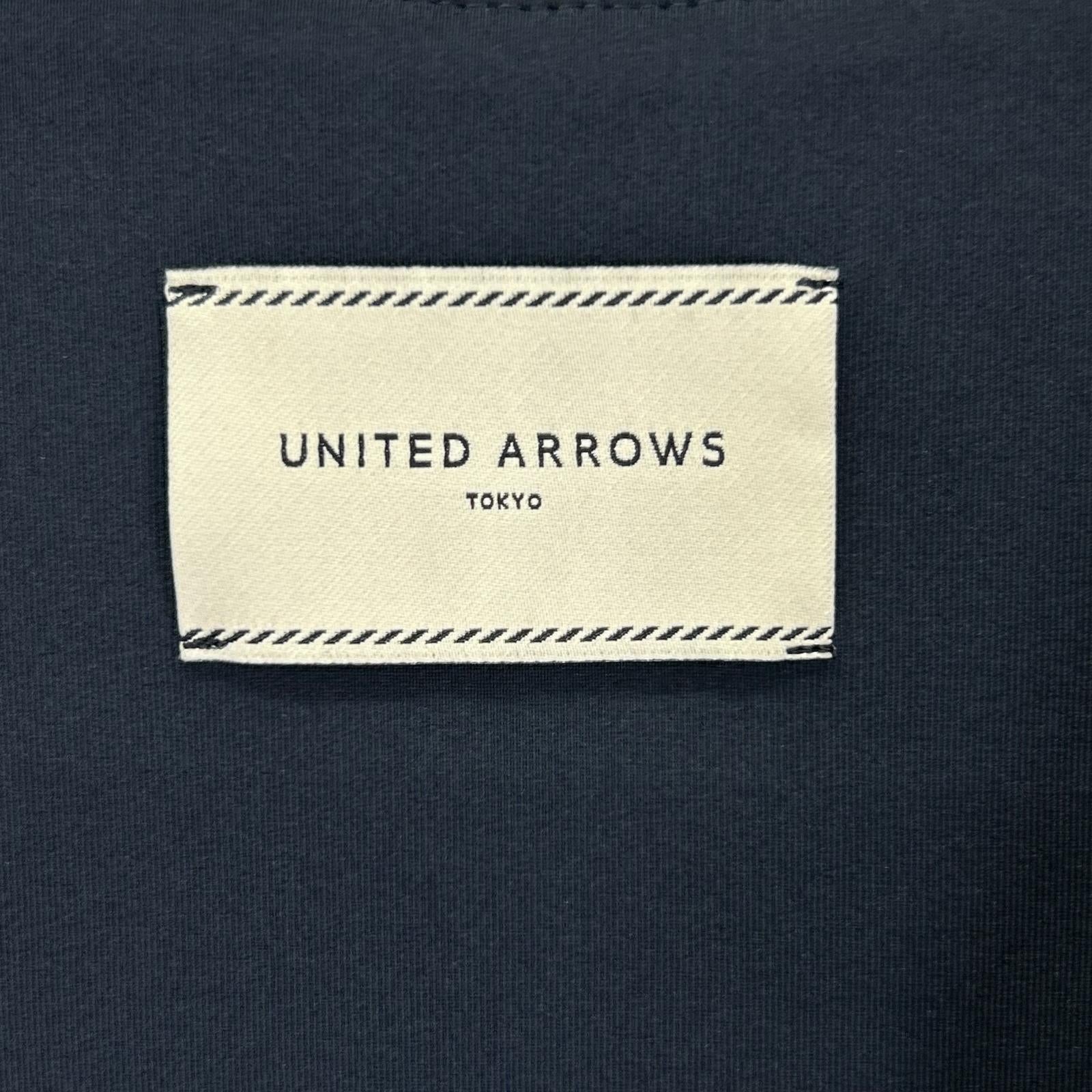 UNITED ARROWS ユナイテッドアローズ 1526-199-3688 ネイビー ノースリーブワンピース ワンピース