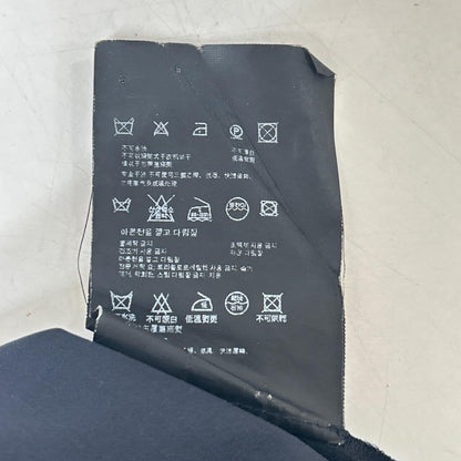 PRADA プラダ P2497 ネイビー ウール ジップポケット テーパードパンツ ボトムス