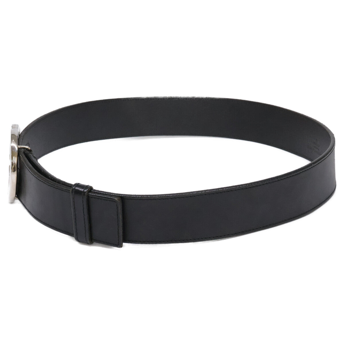 GUCCI グッチ 114984 インターロッキングG レザー ベルト