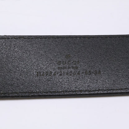 GUCCI グッチ 114984 インターロッキングG レザー ベルト