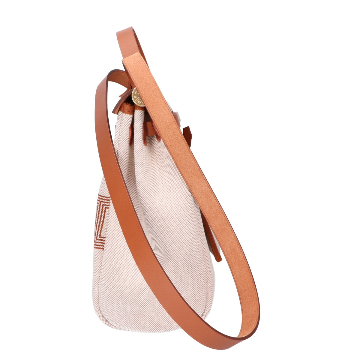HERMES エルメス 新品同様 W刻印 エールバッグジップPM ルトゥルネ シェーヌダンクル柄 フォーブ ヴァッシュハンター トワルアッシュ 2WAY ショルダーバッグ ハンドバッグ