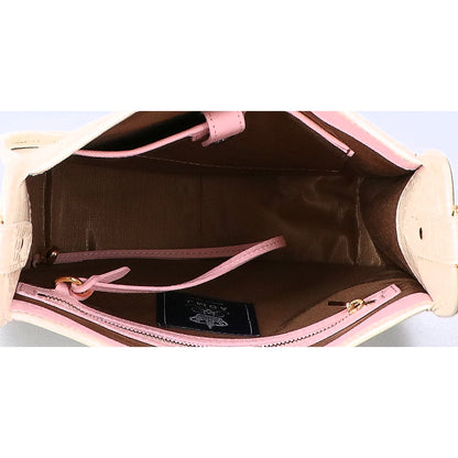 A.D.M.J. Accessoires De Mademoiselle ADMJ 【美品】クロコ型押し アールデコモチーフ デイリー クロスボディ ショルダーバッグ