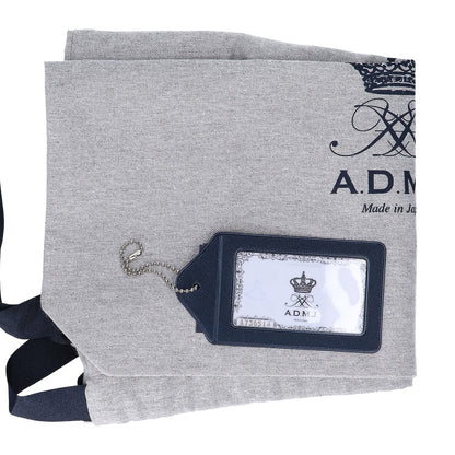 A.D.M.J. Accessoires De Mademoiselle ADMJ 【美品】クロコ型押し アールデコモチーフ デイリー クロスボディ ショルダーバッグ