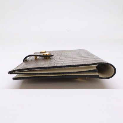 A.D.M.J. Accessoires De Mademoiselle ADMJ 【美品】型押しレザー お薬手帳ケース その他