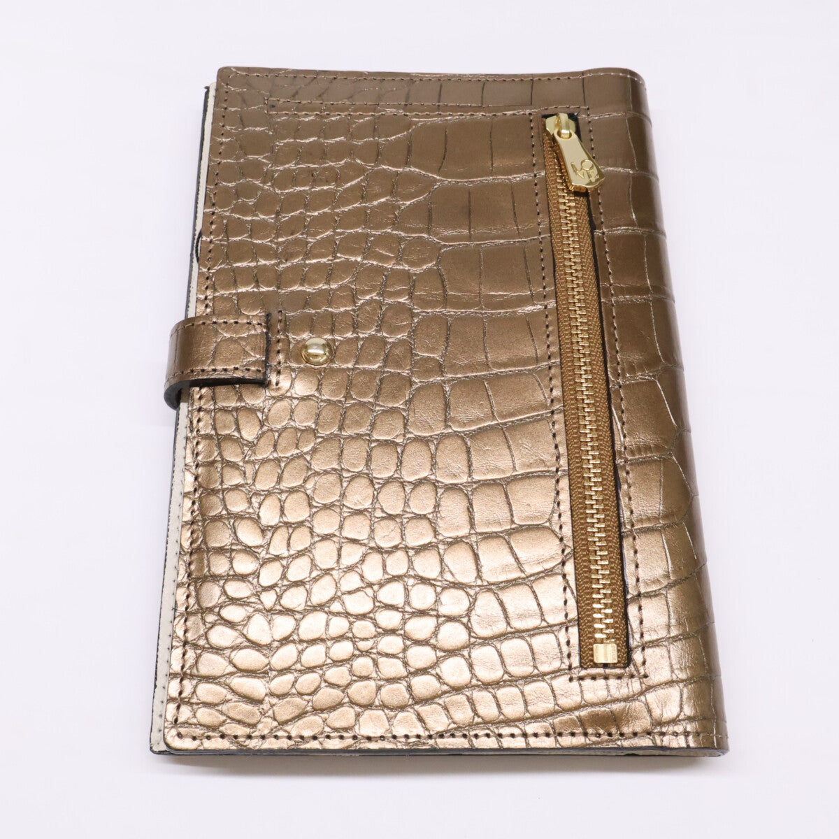 A.D.M.J. Accessoires De Mademoiselle ADMJ 【美品】型押しレザー お薬手帳ケース その他