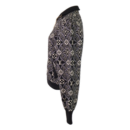 LOUIS VUITTON ルイヴィトン 【国内正規】RW211A ZIF FKKC99 Since1854 モノグラム ジップアップ ニット ジャケット