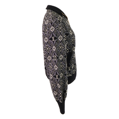 LOUIS VUITTON ルイヴィトン 【国内正規】RW211A ZIF FKKC99 Since1854 モノグラム ジップアップ ニット ジャケット