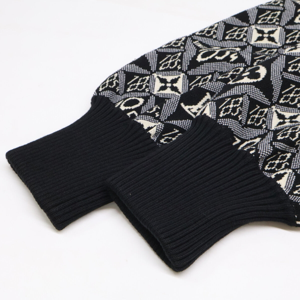 LOUIS VUITTON ルイヴィトン 【国内正規】RW211A ZIF FKKC99 Since1854 モノグラム ジップアップ ニット ジャケット