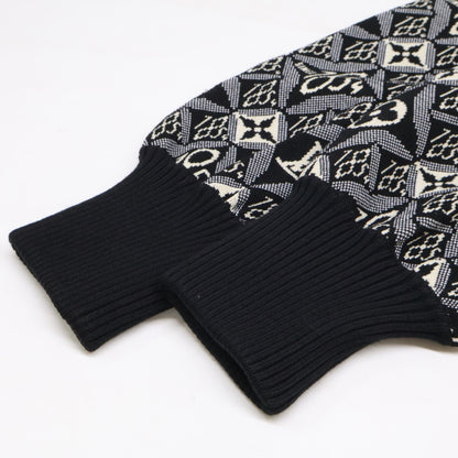 LOUIS VUITTON ルイヴィトン 【国内正規】RW211A ZIF FKKC99 Since1854 モノグラム ジップアップ ニット ジャケット