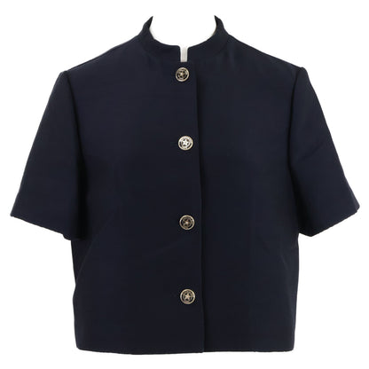 Christian Dior クリスチャンディオール 【美品/国内正規】321V31A1304 裏地オブリーク ロゴスターボタン 半袖ジャケット ジャケット