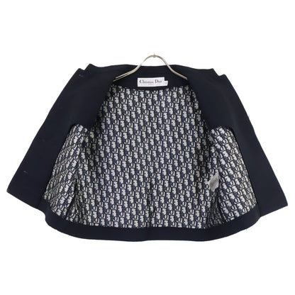 Christian Dior クリスチャンディオール 【美品/国内正規】321V31A1304 裏地オブリーク ロゴスターボタン 半袖ジャケット ジャケット