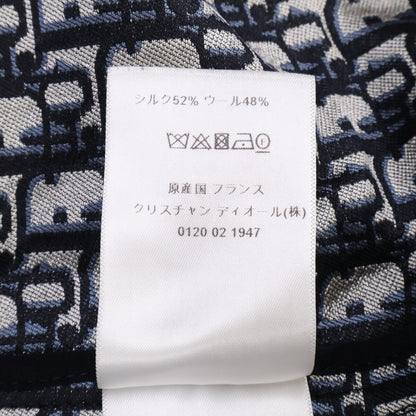 Christian Dior クリスチャンディオール 【美品/国内正規】321V31A1304 裏地オブリーク ロゴスターボタン 半袖ジャケット ジャケット