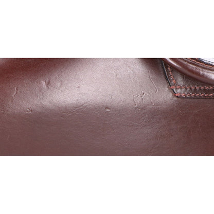 MANSOU Bridle leather three-gusset Dalles business bag/briefcase
