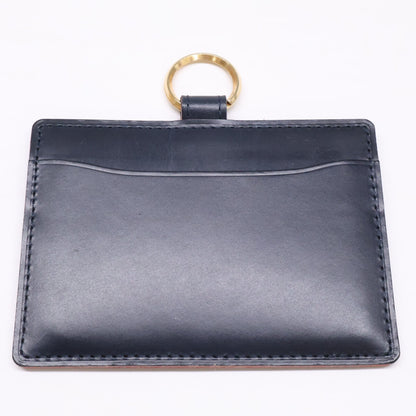 GANZO ガンゾ 【美品】57655 THIN BRIDLE シンブライドル IDケース カードケース