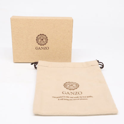 GANZO ガンゾ 【美品】57655 THIN BRIDLE シンブライドル IDケース カードケース