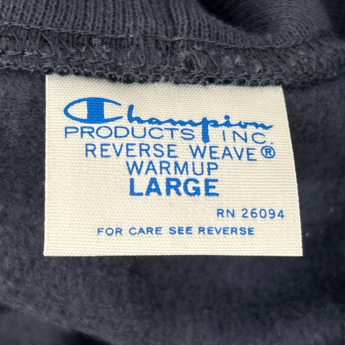 Champion チャンピオン C3-Y134 ネイビー Reverse Weave Zip Hooded Sweat ジップフーディ トップス