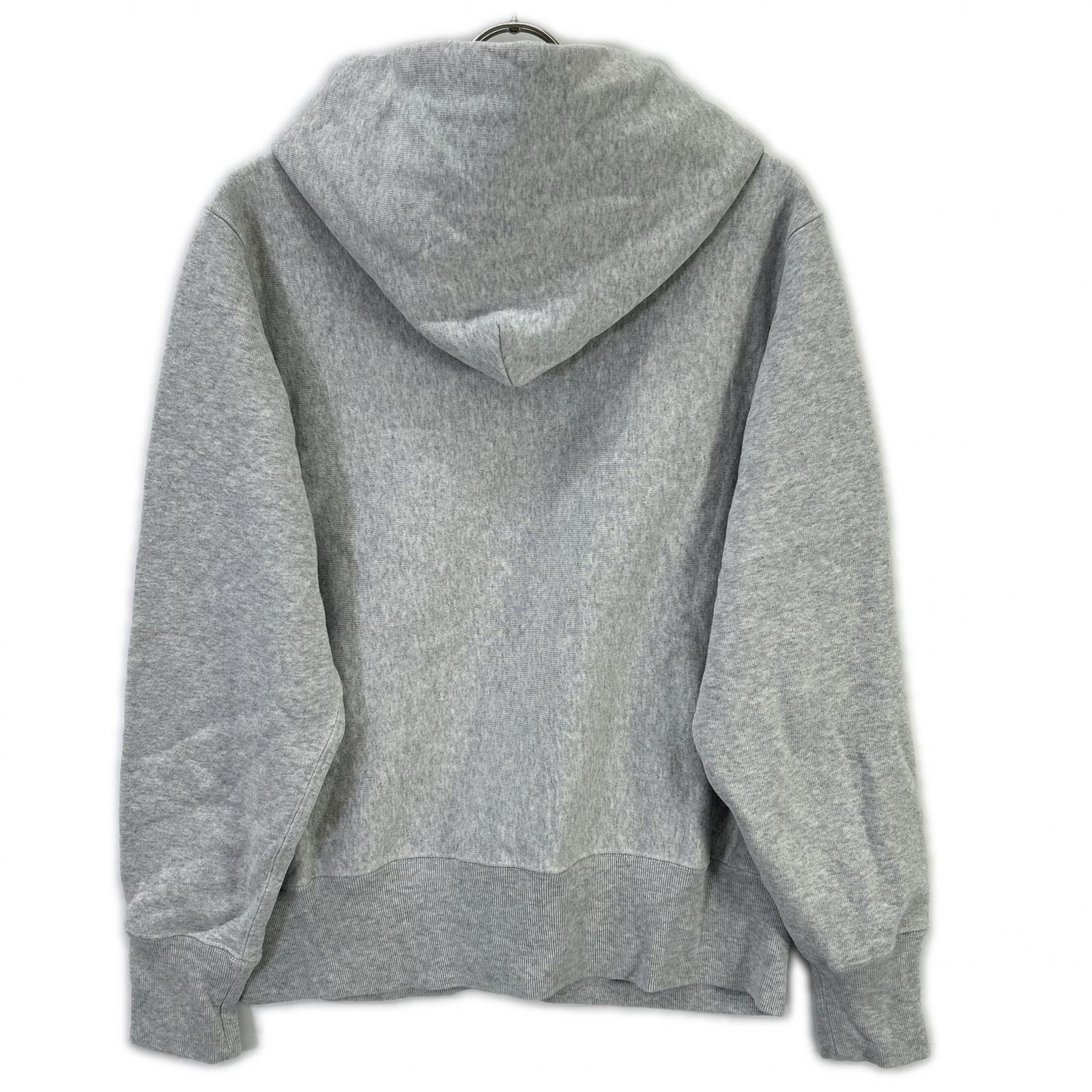 Champion チャンピオン C3-Y134 グレー Reverse Weave Zip Hooded Sweat ジップフーディ トップス