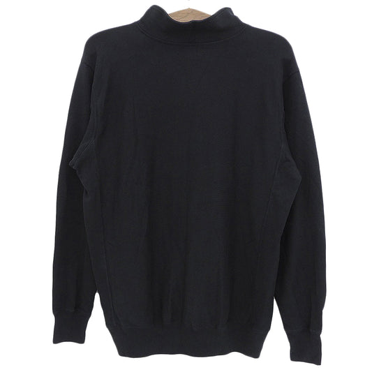 Champion チャンピオン REVERSE WEAVE HALF ZIP SWEATSHIRT プルオーバースウェット トップス メンズ ブラック L C3-Z005 トップス