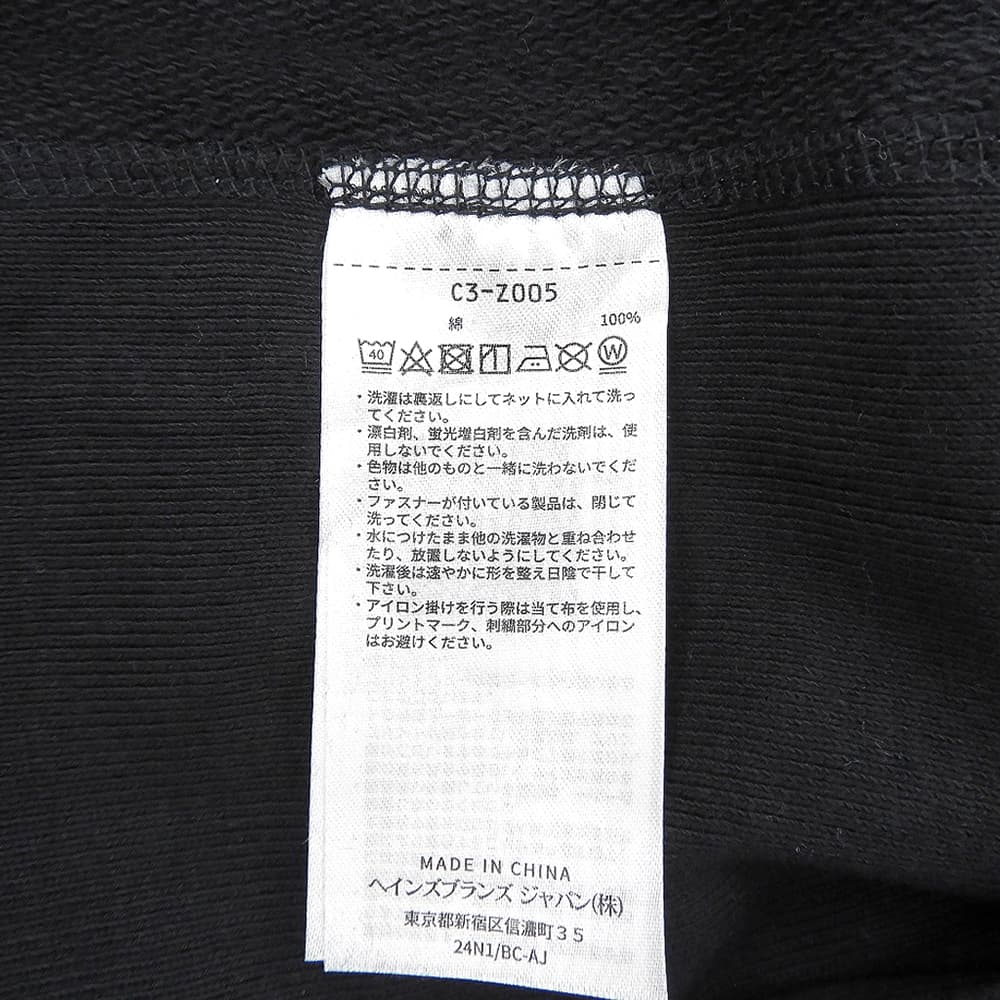 Champion チャンピオン REVERSE WEAVE HALF ZIP SWEATSHIRT プルオーバースウェット トップス メンズ ブラック L C3-Z005 トップス