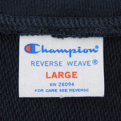 Champion チャンピオン REVERSE WEAVE HALF ZIP SWEATSHIRT プルオーバースウェット トップス メンズ ネイビー L C3-Z005 トップス
