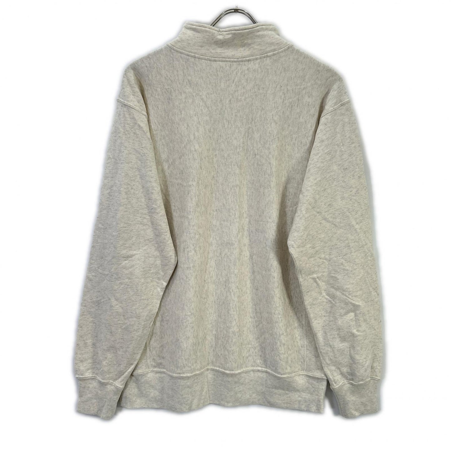 Champion チャンピオン C3-Z005 ホワイト REVERSE WEAVE HALF ZIP SWEATSHIRT プルオーバースウェット トップス