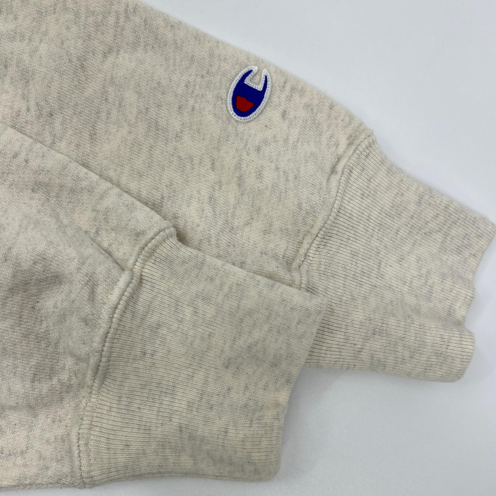 Champion チャンピオン C3-Z005 ホワイト REVERSE WEAVE HALF ZIP SWEATSHIRT プルオーバースウェット トップス